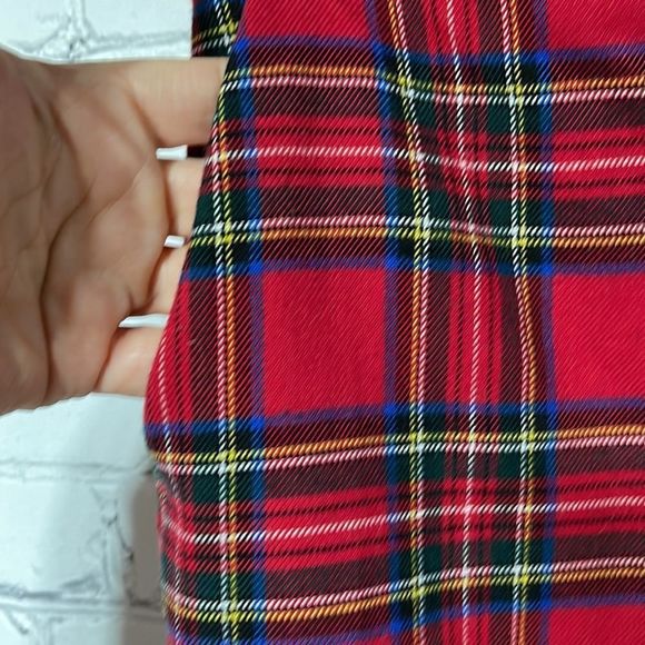 Plaid Mickey Mouse Vintage Vibe Trouser XS - Picture 8 of 16